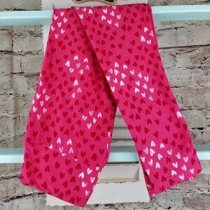 Red Stamped Hearts LuLaRoe Leggings
